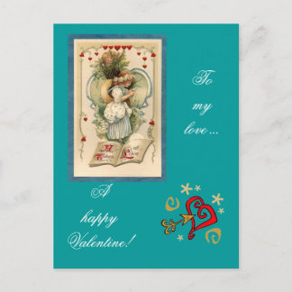 Valentinsgrußpostkarte Feiertagspostkarte