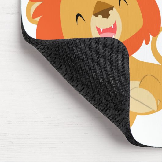 Valentinsgrußtanzenlöwe-Paare mousepad (Ecke)