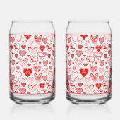 Valentinsherz Glas (Rechts)
