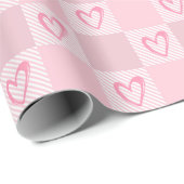 Valentinsherz-Muster-Wrap-Rolle Geschenkpapier (Rolleneckpunkt)