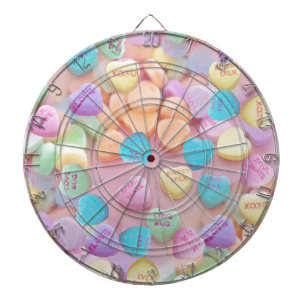 Valentinsherzen Dartscheibe