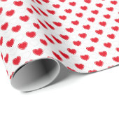 Valentinsherzen-Geschenkpapier Geschenkpapier (Rolleneckpunkt)