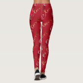 Valentinsherzen Leggings (Rückseite)