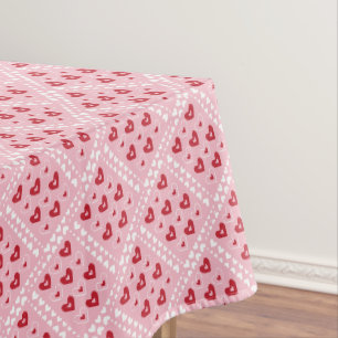 Valentinsherzen Tischdecke