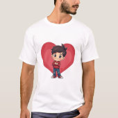 Valentinsjunge T-Shirt (Vorderseite)