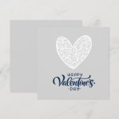 Valentinskarte (Vorne/Hinten)