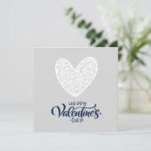 Valentinskarte (Stehend Vorderseite)