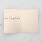 Valentinskarte Dankeskarte (Innenseite)