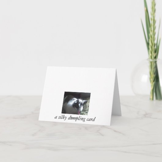 Valentinskarte Feiertagskarte (Rückseite)