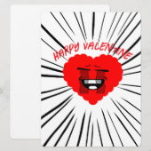 Valentinskarte Feiertagskarte (Vorne/Hinten)