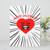 Valentinskarte Feiertagskarte (Stehend Vorderseite)