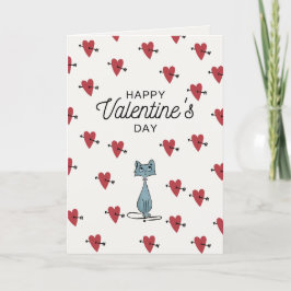 Valentinskarte Feiertagskarte