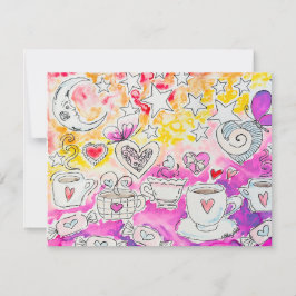 Valentinskarte Feiertagskarte