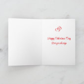 Valentinskarte Feiertagskarte (Innenseite)