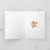 Valentinskarte Feiertagskarte (Innenseite)