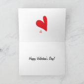 Valentinskarte Feiertagskarte (Innenseite)