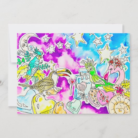 Valentinskarte Feiertagskarte (Vorderseite)