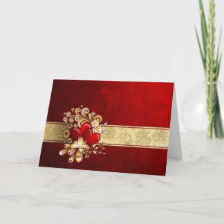 Valentinskarte Feiertagskarte