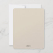 Valentinskarte für niedliche Affen Feiertagskarte (Rückseite)