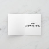 Valentinskarte "Humming bird in Liebe" Karte (Innenseite)