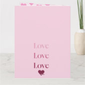 Valentinskarte, Hund Karte (Rückseite)