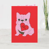 Valentinskarte, Hund Karte (Vorderseite)