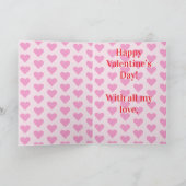 Valentinskarte, Hund Karte (Innenseite)