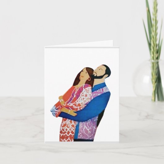 Valentinskarte Karte (Vorderseite)