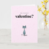 Valentinskarte Karte (Gelbe Blume)