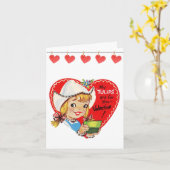 Valentinskarte Karte (Gelbe Blume)