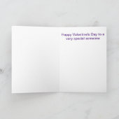 Valentinskarte Karte (Innenseite)