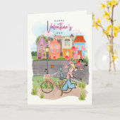 Valentinskarte Karte (Gelbe Blume)