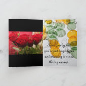 Valentinskarten Dankeskarte (Innenseite)