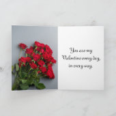 Valentinskarten Dankeskarte (Innenseite)