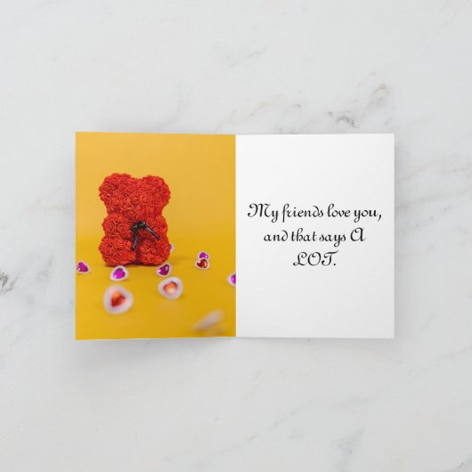 Valentinskarten Karte (Innenseite)