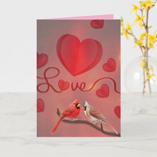 Valentinsliebe Karte (Gelbe Blume)