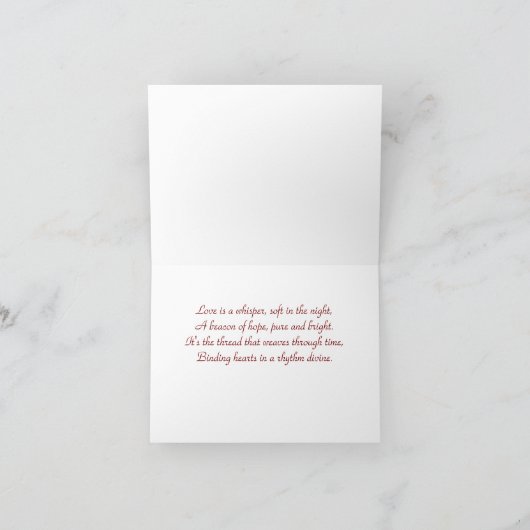 Valentinsmilz 2 karte (Innenseite)