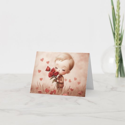 Valentinsmilz 2 karte (Vorderseite)