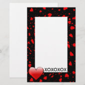 Valentinstadium Briefpapier (Vorne/Hinten)