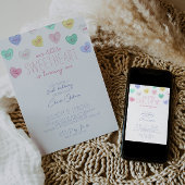 Valentinstag, 1. Geburtstag Einladung