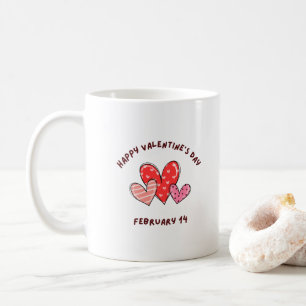 Valentinstag 2024 - Valentine 14 Februar Kaffeetasse
