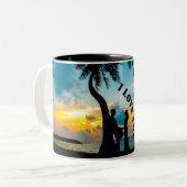 Valentinstag 2024Tasse Zweifarbige Tasse (Vorderseite Links)