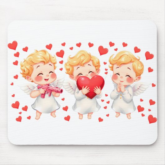 Valentinstag 2025: Niedliche und spielerische Enge Mousepad (Vorne)