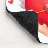 Valentinstag 2025: Niedliche und spielerische Enge Mousepad (Ecke)