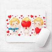 Valentinstag 2025: Niedliche und spielerische Enge Mousepad (Mit Mouse)