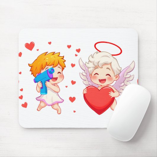 Valentinstag 2025: Niedliche und spielerische Enge Mousepad (Mit Mouse)