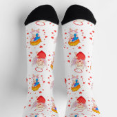 Valentinstag 2025: Niedliche und spielerische Enge Socken (Oben)