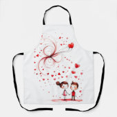 Valentinstag 2025 schürze (Vorderseite)