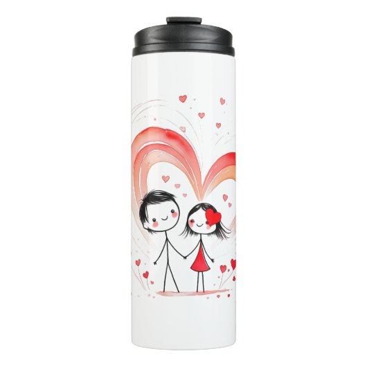 Valentinstag 2025 thermosbecher (Vorderseite)