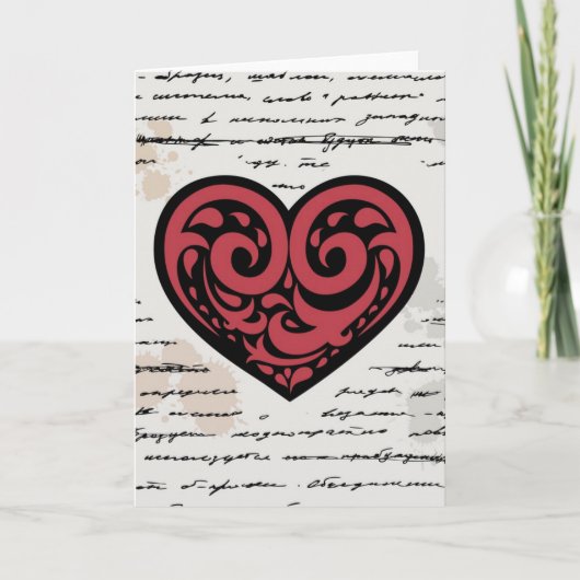 Valentinstag 2 feiertagskarte (Vorderseite)